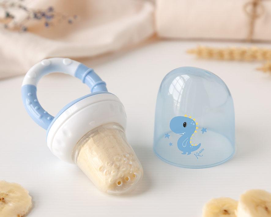 Mordedor antiahogo Azul Dino KioKids (2)