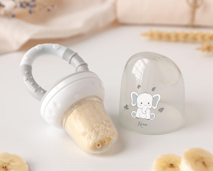 Mordedor antiahogo Gris elefante KioKids (1)