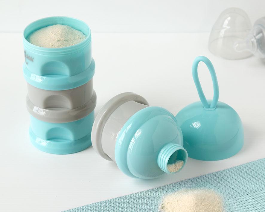 dispensador leche en polvo Azul Luma Bebe