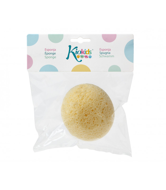 esponja hidrofila para bebe envase Kiokids