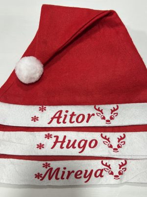 Gorritos papa noel personalizados